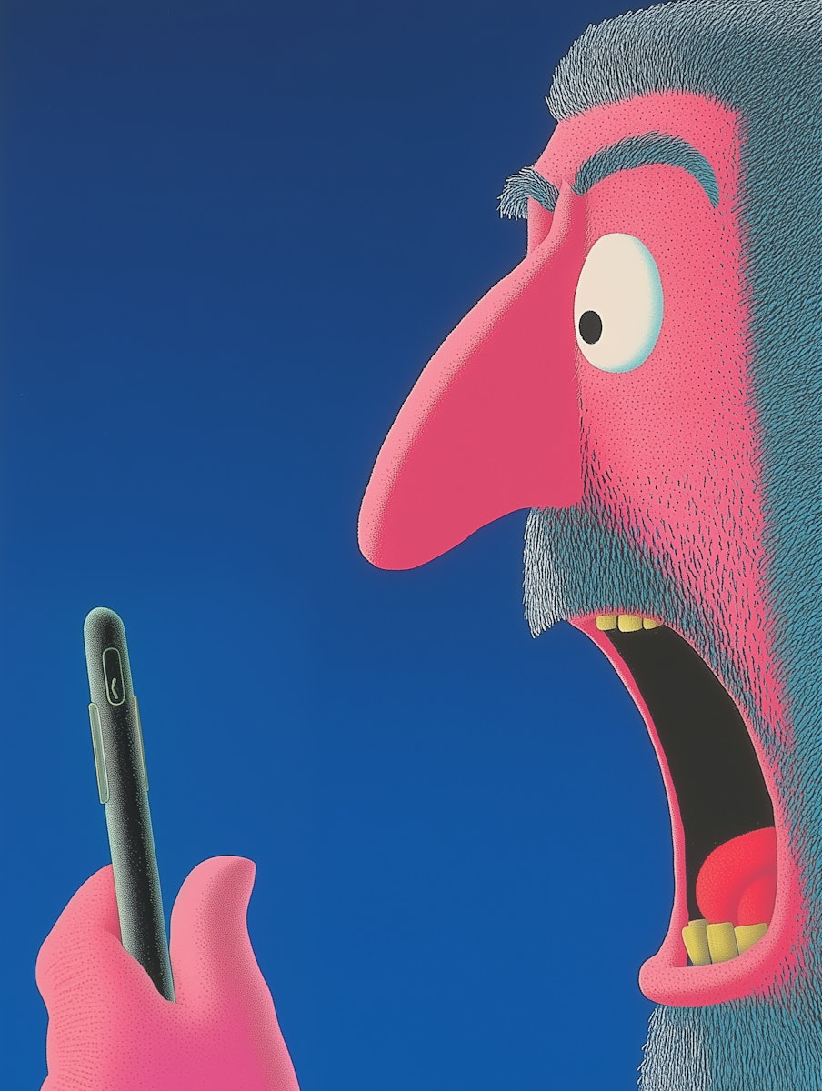 Cartoon Shocked Character